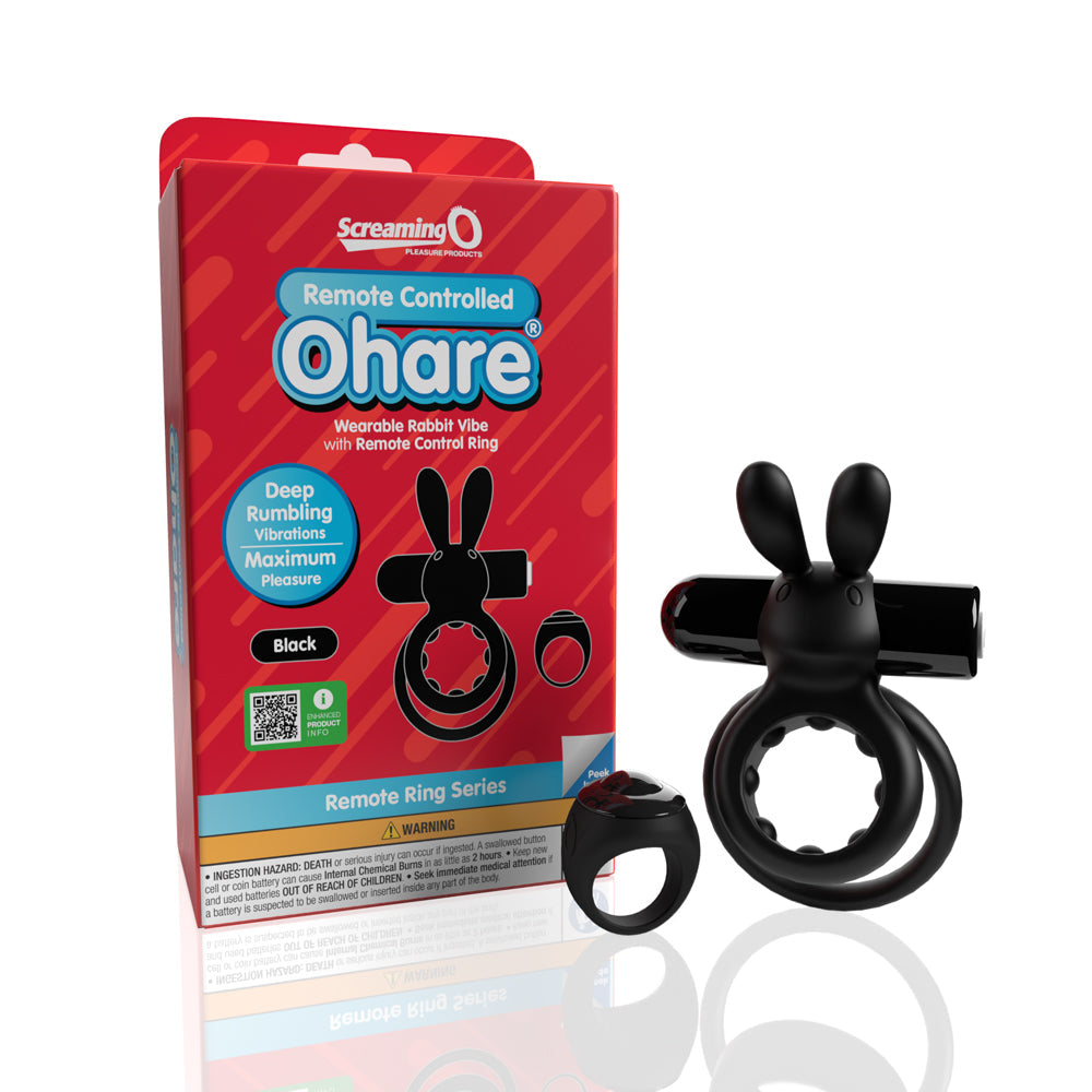 Screaming O Remote Ohare Vib Ring Black